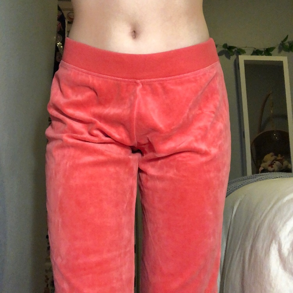 hot pink y2k tracksuit pants